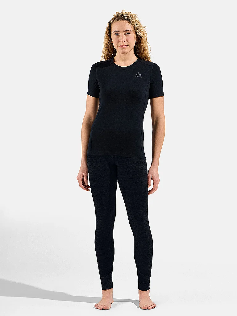ODLO Damen Unterziehshirt Natural Merino 200 schwarz | L — Bild 3