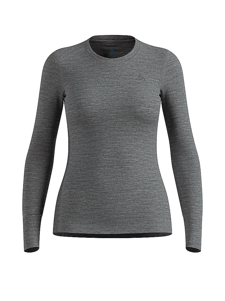 ODLO Damen Shirt Merino 200 grau | L — Bild 2