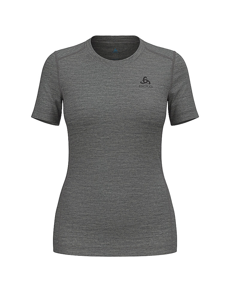 ODLO Damen Unterziehshirt Natural Merino 200 grau | XL — Bild 2