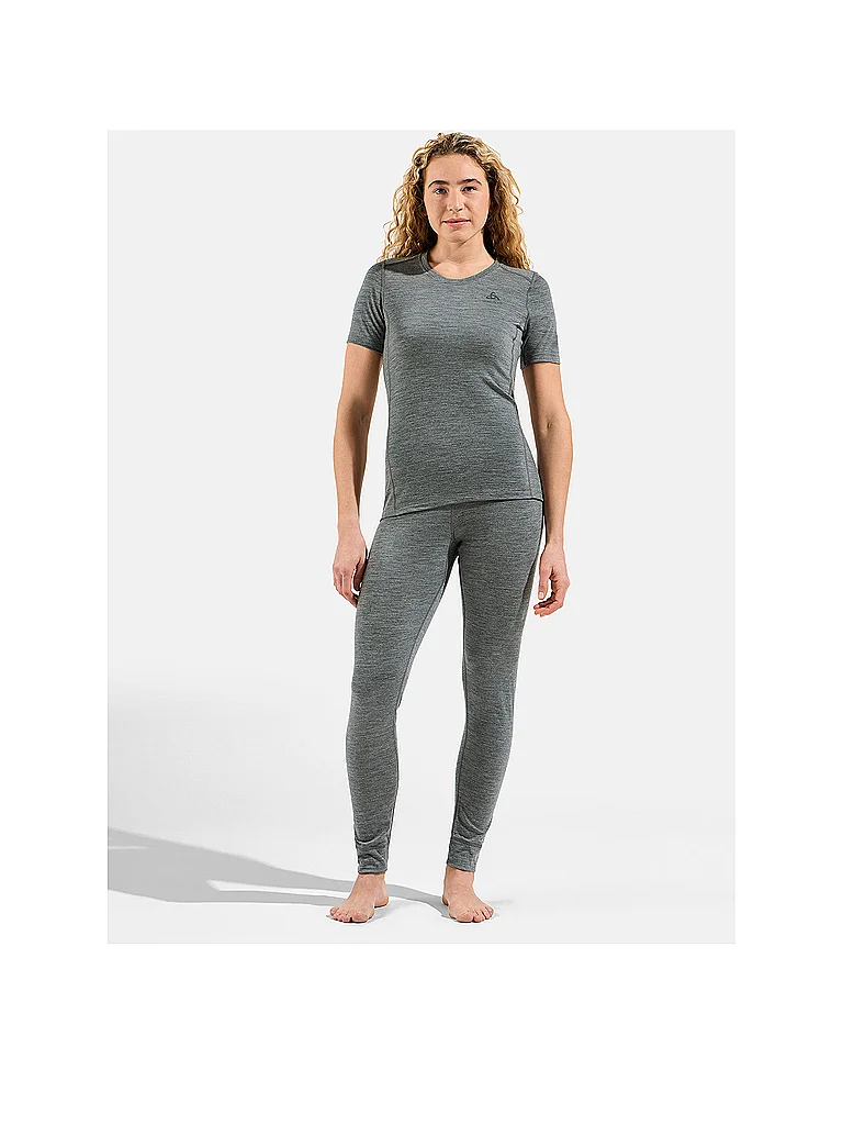 ODLO Damen Unterziehshirt Natural Merino 200 grau | XL — Bild 3
