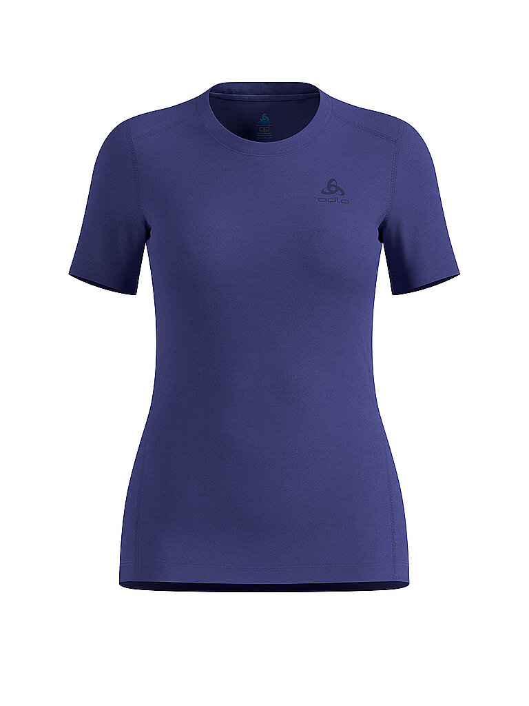 ODLO Damen Unterziehshirt Natural Merino 200 blau | L — Bild 2