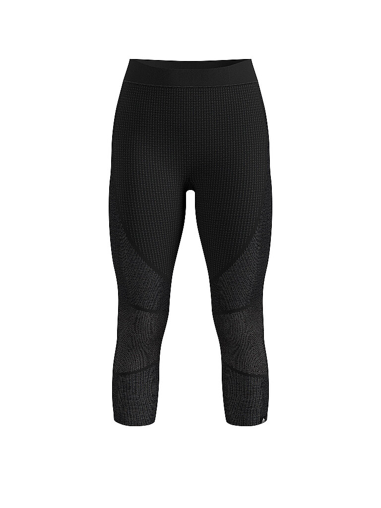 ODLO Damen Unterziehhose Merino 3/4 schwarz | M — Bild 2