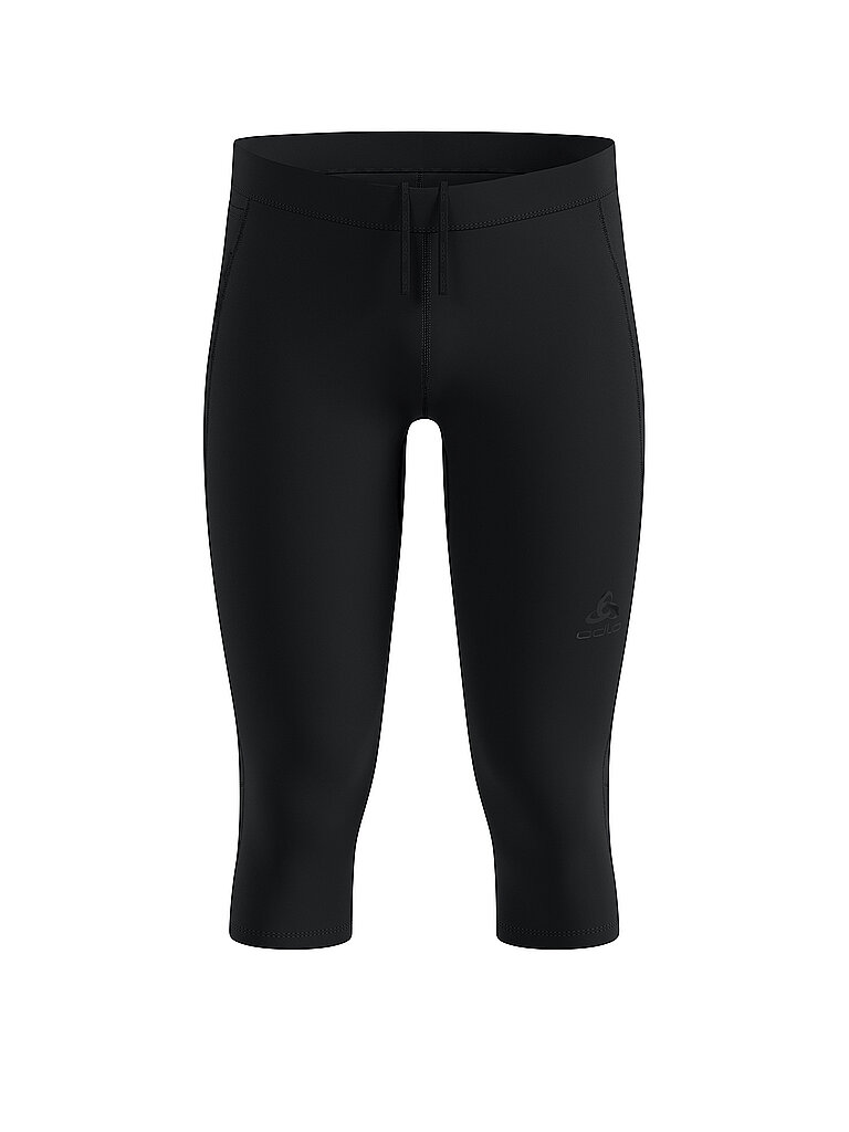 ODLO Herren Lauftight Essentials 3/4 schwarz | S