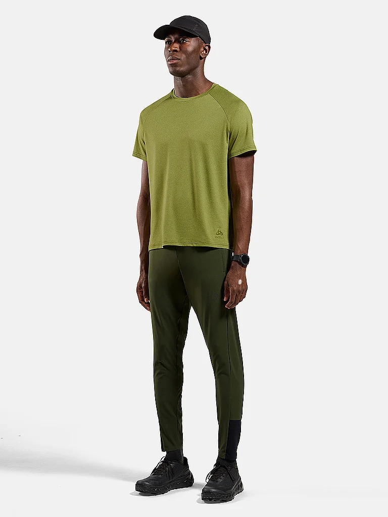 ODLO Herren Laufshirt Active 365 olive | L — Bild 3