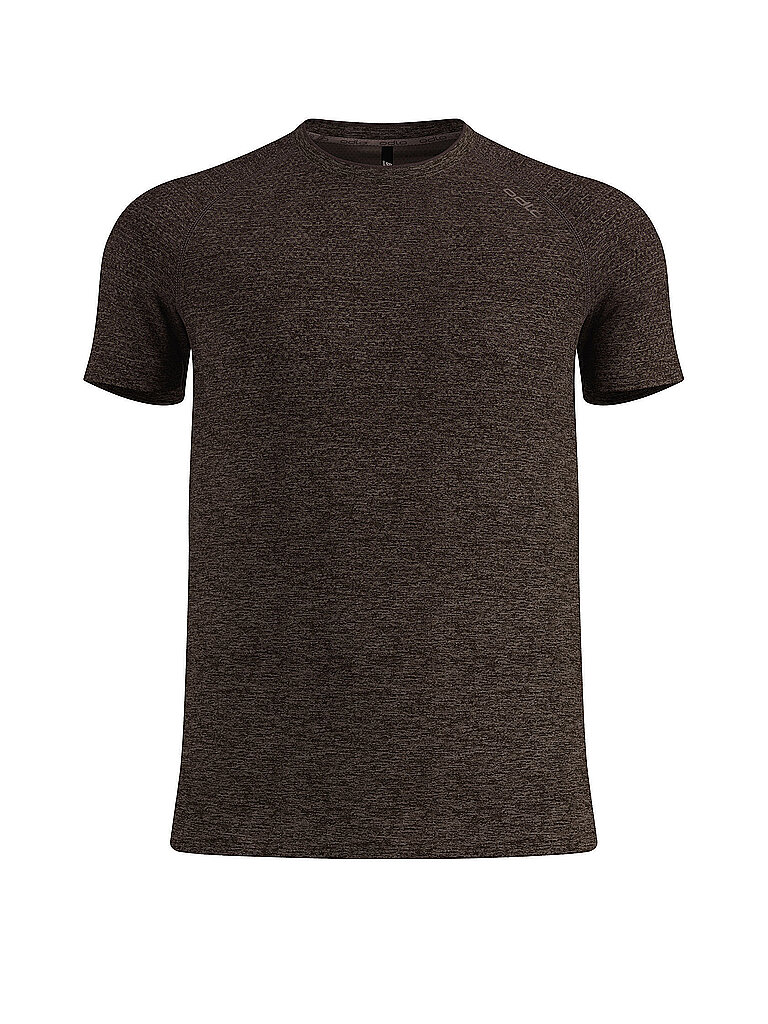 ODLO Herren Laufshirt Essential Seamless braun | M — Bild 2