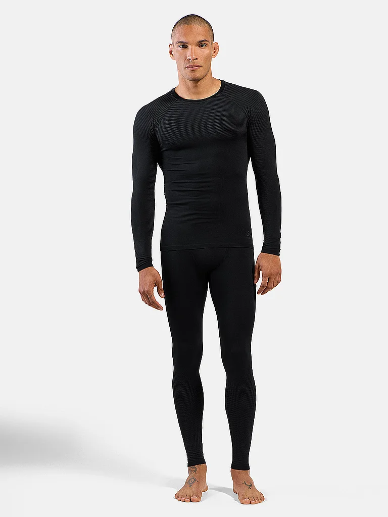 ODLO Herren Laufwäsche Tight Performance Light schwarz | M — Bild 3