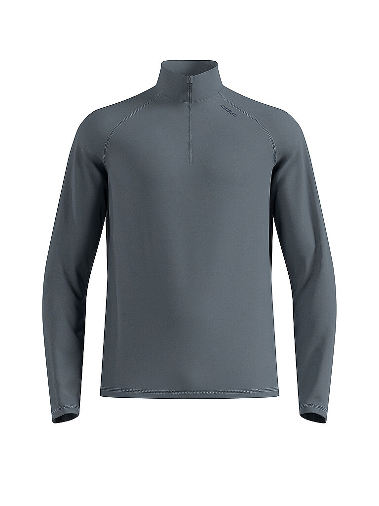 ODLO Herren Unterzieh Zipshirt Essential Warm grau | XL