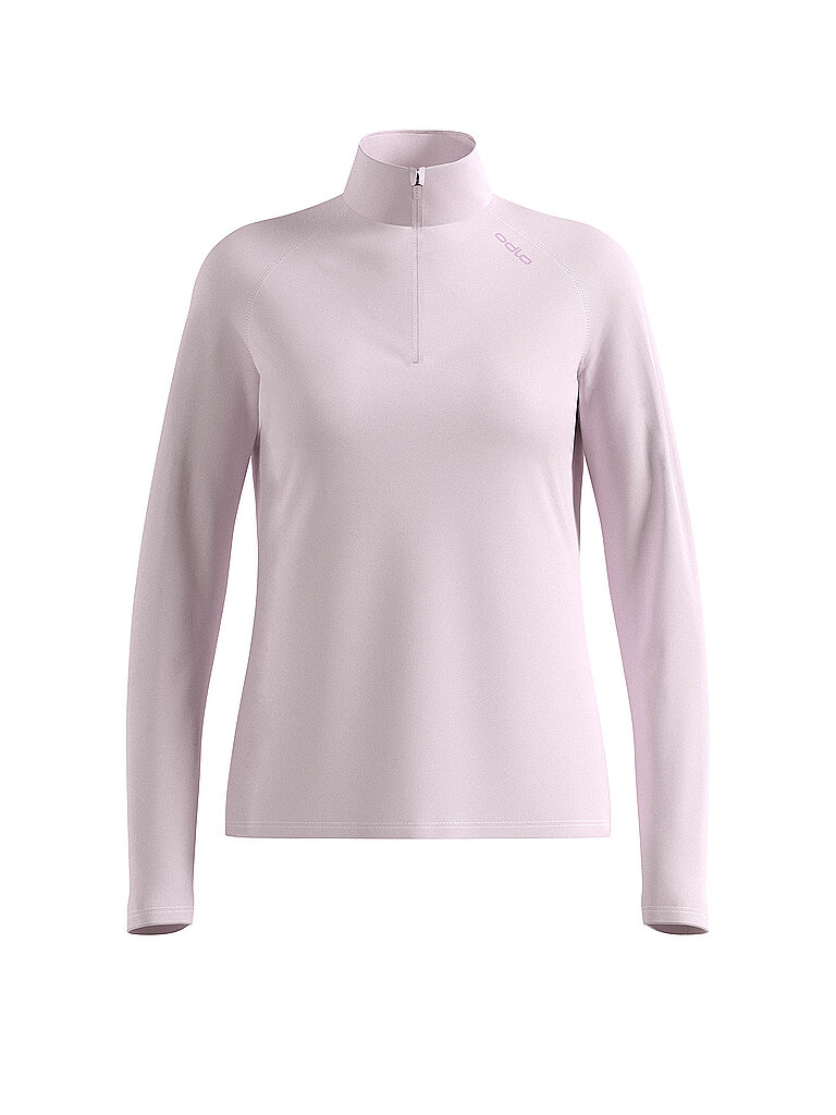 ODLO Damen Unterzieh Zipshirt Essential Warm rosa | L