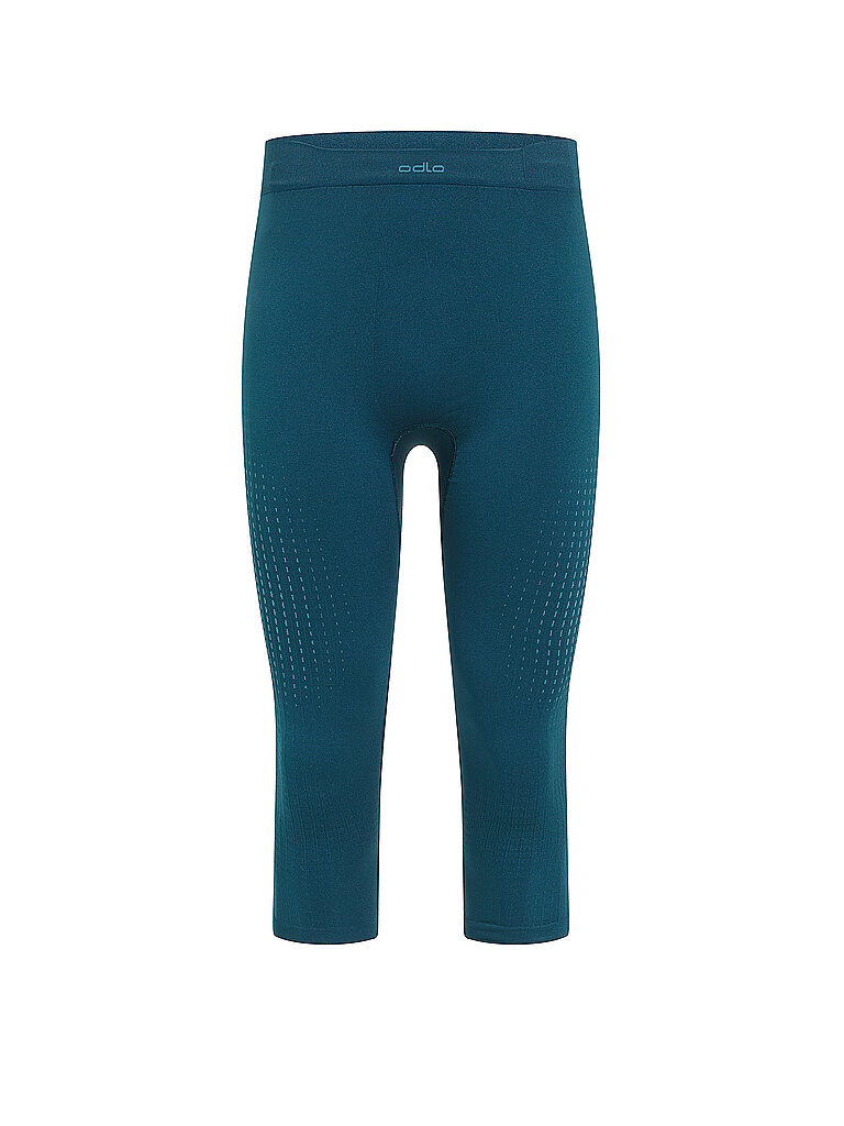ODLO Herren Unterzieh Tight Performance Warm 3/4 petrol | XL