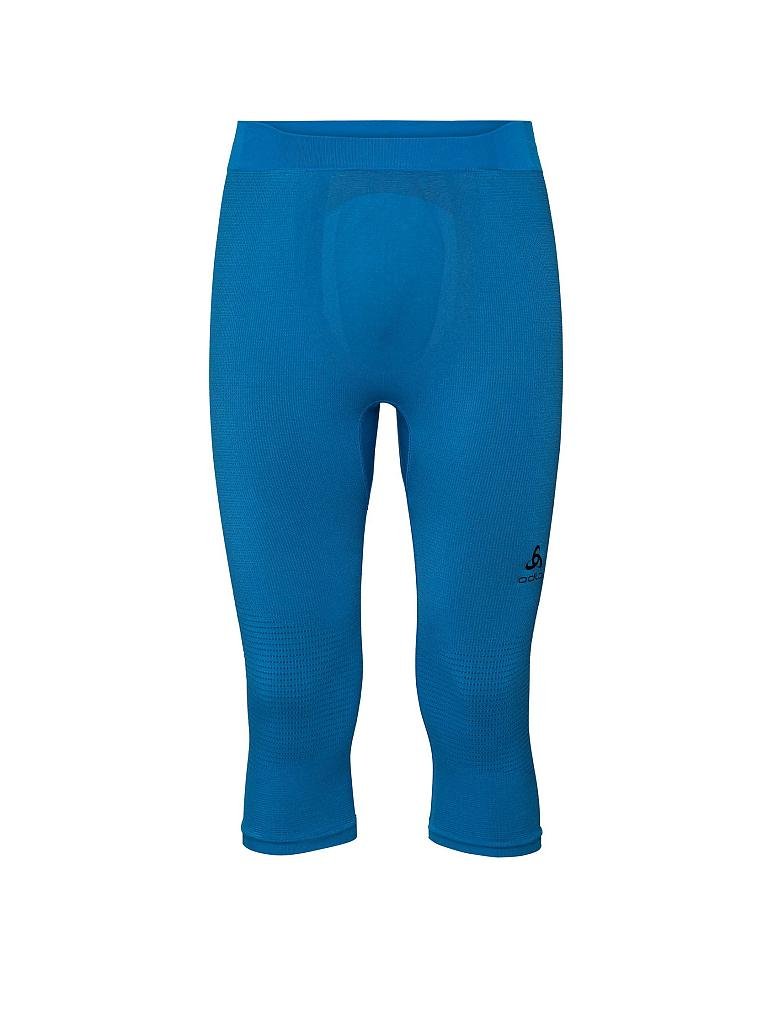 ODLO | Damen 3/4 Funktionstight Blackcomb Evolution Warm | blau