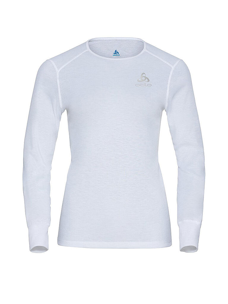 ODLO | Damen Funktionsshirt ACTIVE WARM ECO Base Layer | weiss