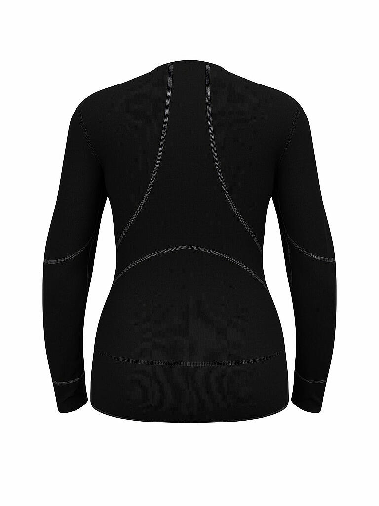 ODLO | Damen Funktionsshirt ACTIVE X-WARM ECO Base Layer | schwarz