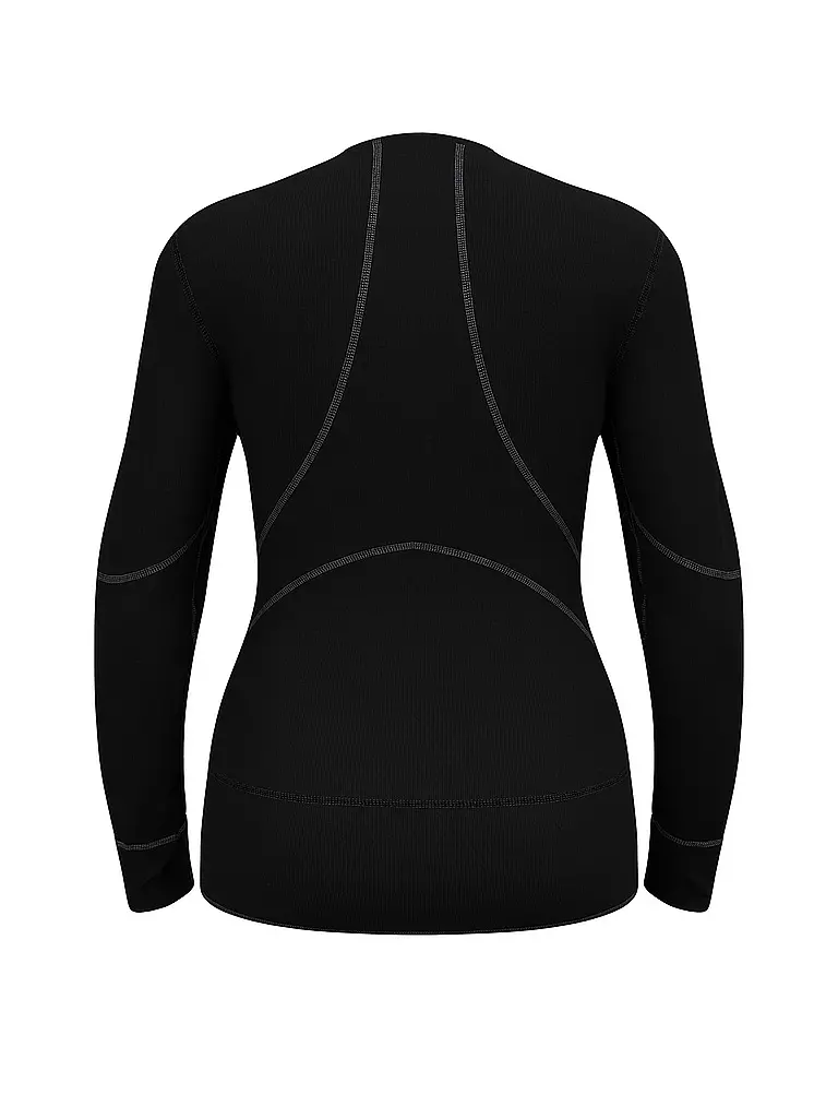 ODLO | Damen Funktionsshirt ACTIVE X-WARM ECO Base Layer | schwarz