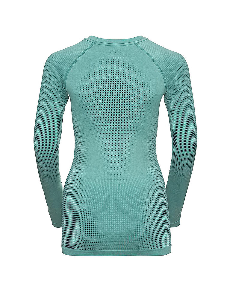 ODLO | Damen Funktionsshirt WARM ECO Baselayer | petrol