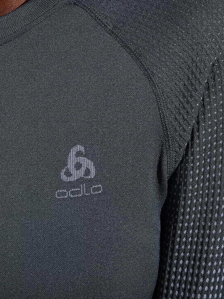 ODLO | Damen Funktionsshirt WARM ECO Baselayer | dunkelblau