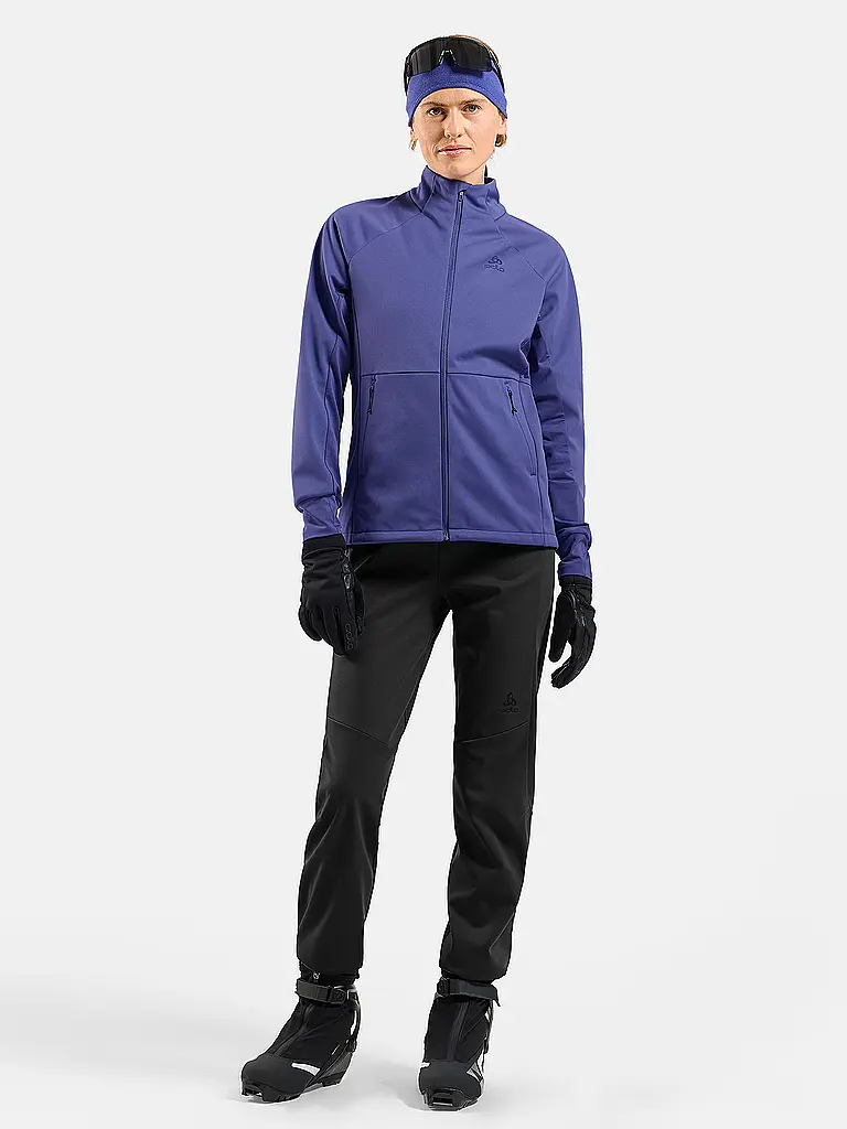 ODLO | Damen Langlaufhose Essential Warm | Schwarz