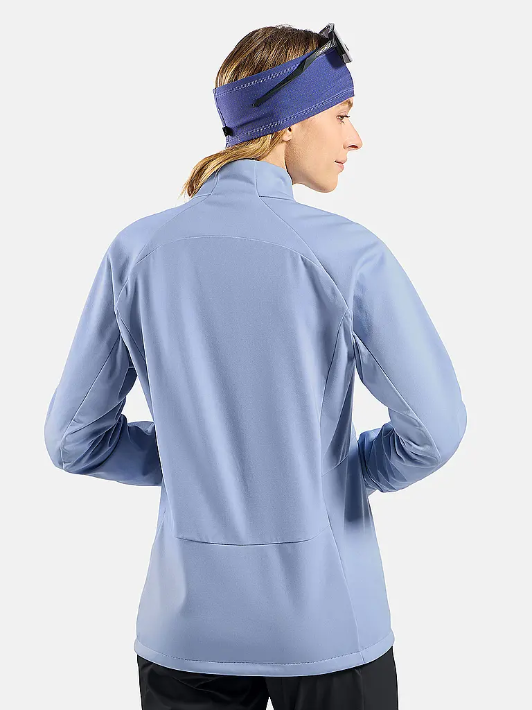 ODLO | Damen Langlaufjacke Essential Warm | hellblau