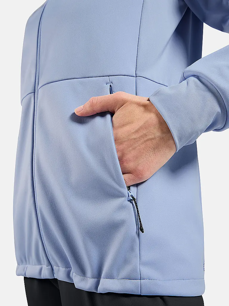 ODLO | Damen Langlaufjacke Essential Warm | hellblau