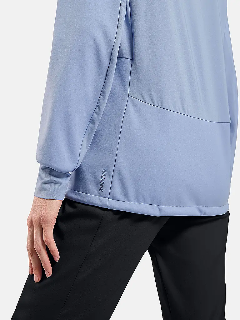 ODLO | Damen Langlaufjacke Essential Warm | hellblau