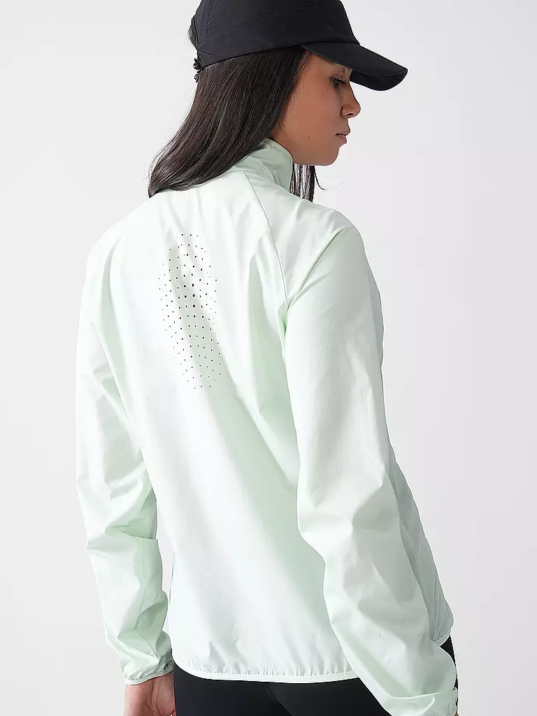 ODLO | Damen Laufjacke Essential Light | hellgrün