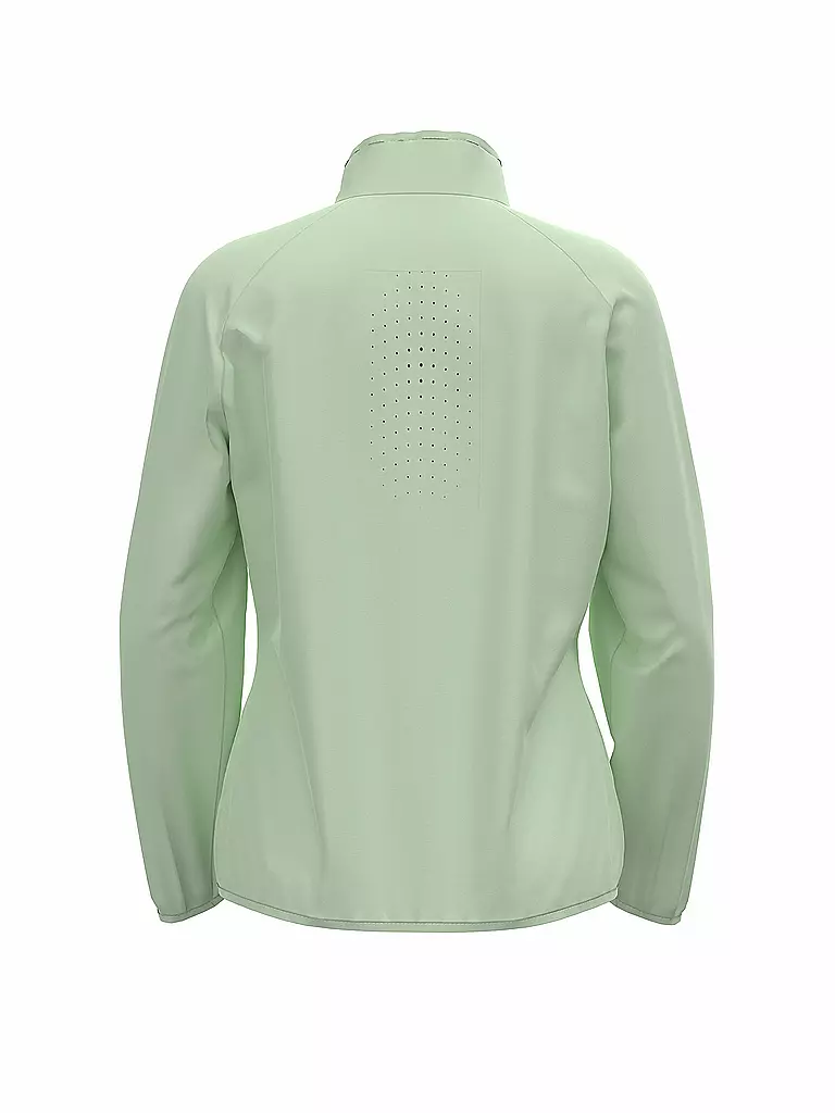 ODLO | Damen Laufjacke Essential Light | hellgrün