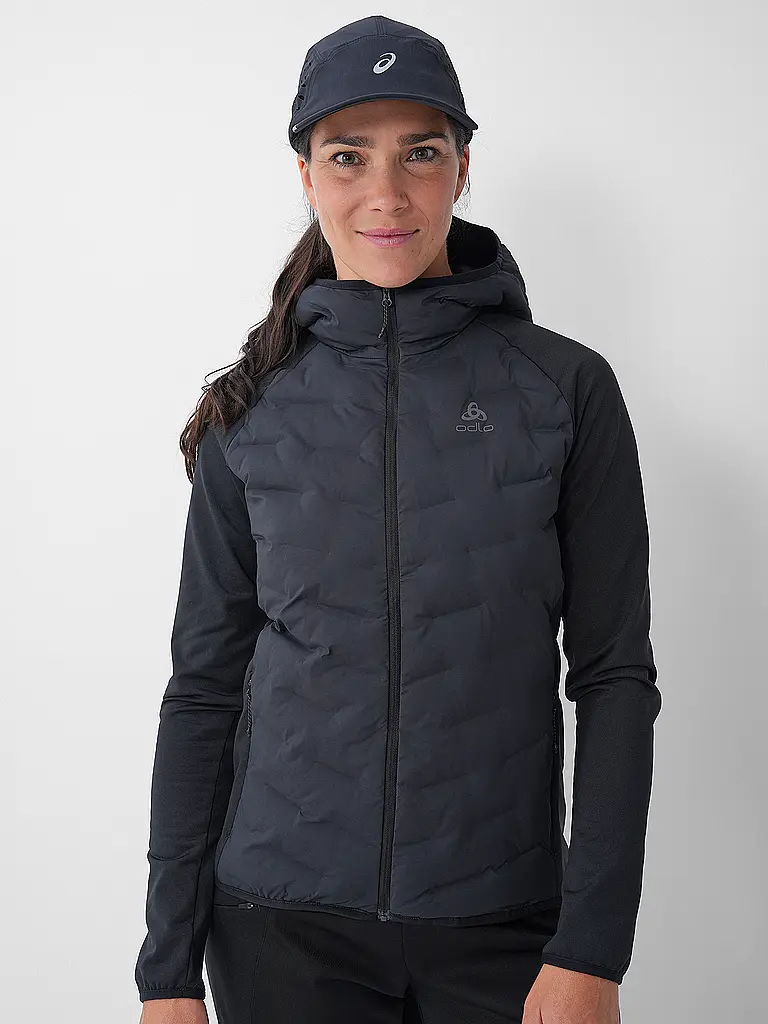 ODLO | Damen Laufjacke Zeroweight Insulator Hybrid Hoodie | 