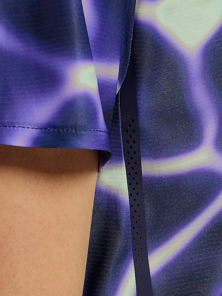 ODLO | Damen Laufshirt Zeroweight Chill-Tec Print | lila