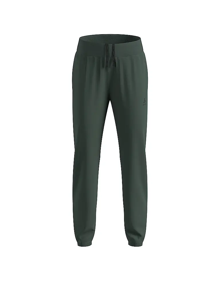 ODLO | Damen Lauftight Zeroweight Warm 2.0 | dunkelgrün