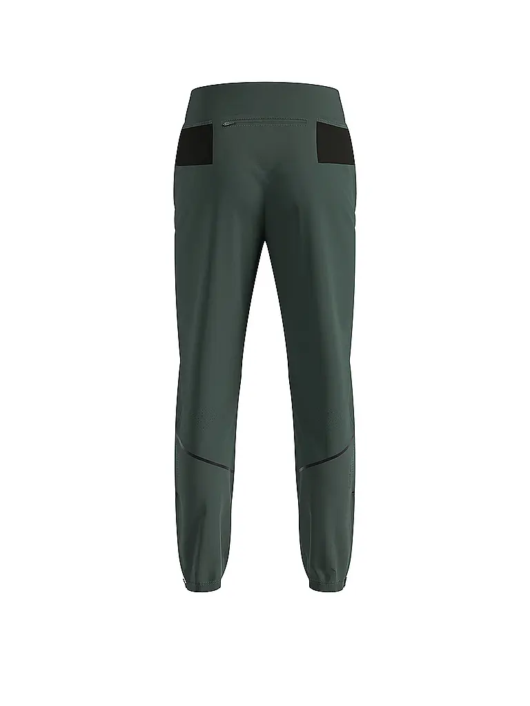 ODLO | Damen Lauftight Zeroweight Warm 2.0 | dunkelgrün