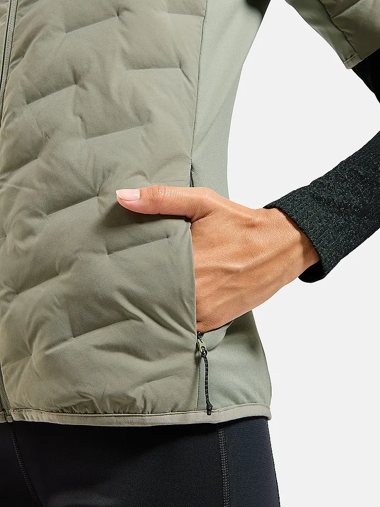 ODLO | Damen Laufweste Zeroweight Insulator | olive