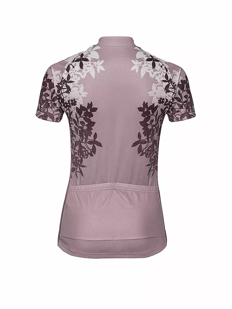 ODLO | Damen Radtrikot Fujin Print Stand-up collar FZ | rosa