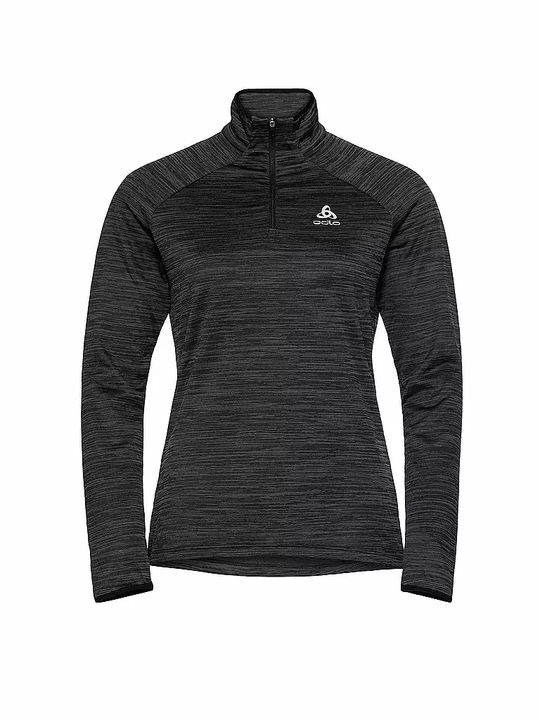 ODLO | Damen Ski Unterziehen Millennium Element 1/2 Zip | schwarz