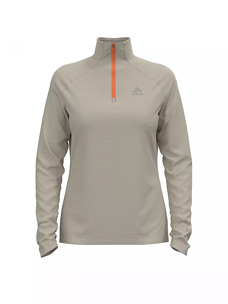 ODLO | Damen Ski Unterzieher Millennium Element 1/2 Zip | silber