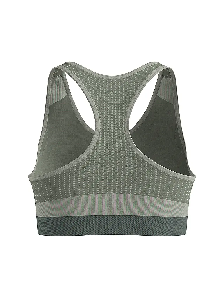 ODLO | Damen Sport-BH Seamless High Support | olive