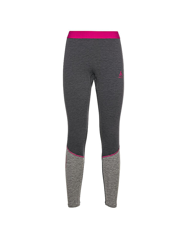 ODLO | Damen Unterzieh Hose Revelstoke Performance Wool 150 3/4 | grau