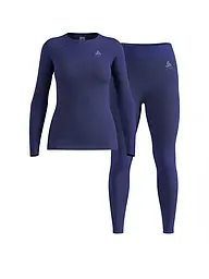 ODLO | Damen Unterzieh Set Long Fundamentals Performance | lila
