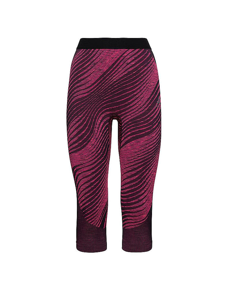 ODLO | Damen Unterzieh Tight Blackcomb Eco 3/4  | beere