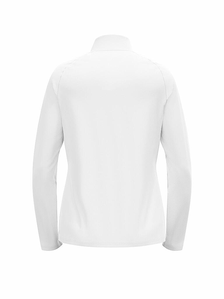 ODLO | Damen Unterzieh Zipshirt Besso Mid Layer | weiss