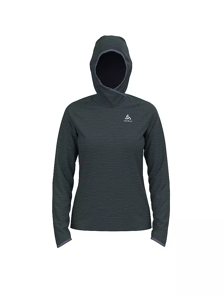 ODLO | Damen Unterziehhoodie Run Easy | dunkelblau