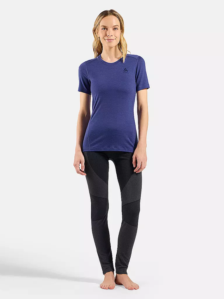 ODLO | Damen Unterziehshirt Natural Merino 200 | blau