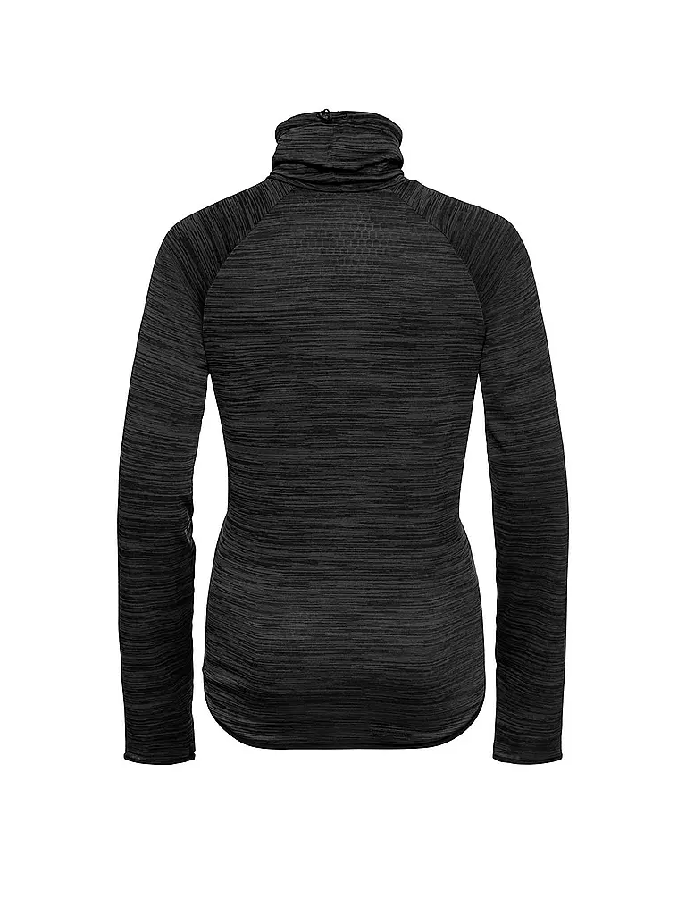 ODLO | Damen Unterziehshirt Run Easy Warm | schwarz