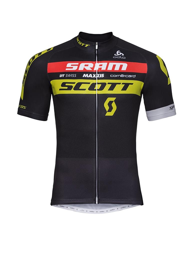 ODLO | Herren Biketrikot Scott-Odlo MTB Racing Team | schwarz