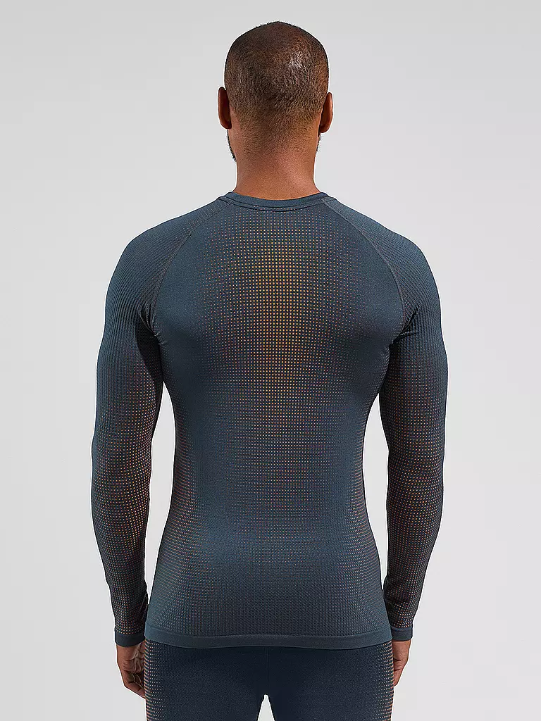 ODLO | Herren Funktionsshirt WARM ECO Baselayer | dunkelblau