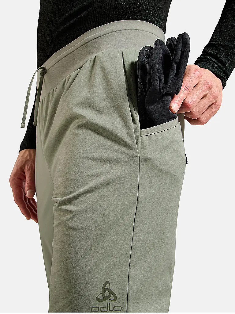 ODLO | Herren Langlaufhose Zeroweight Pro Windproof Warm | 