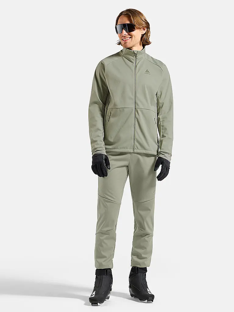 ODLO | Herren Langlaufjacke Essential Warm | olive