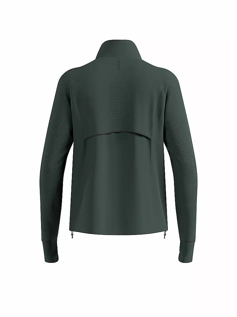 ODLO | Herren Laufjacke Zeroweight Pro Warm Reflective | dunkelgrün
