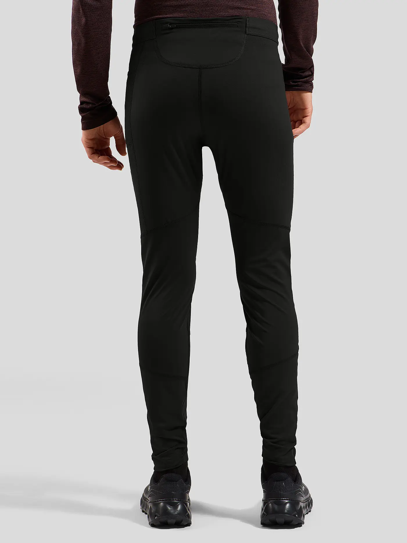 ODLO | Herren Lauftight Warm Zeroweight | schwarz
