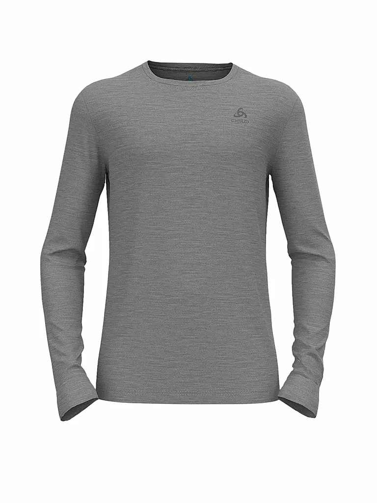 ODLO | Herren Shirt Merino 200 | hellgrau