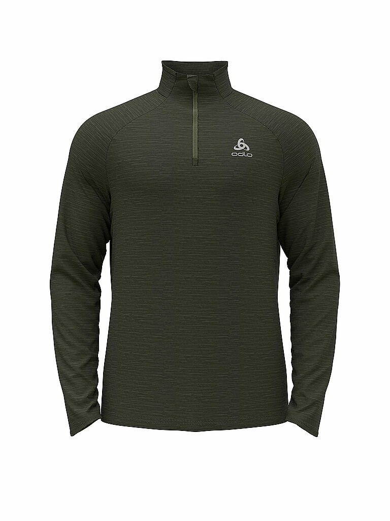 ODLO | Herren Ski Unterzieher Millennium Element 1/2 Zip | olive