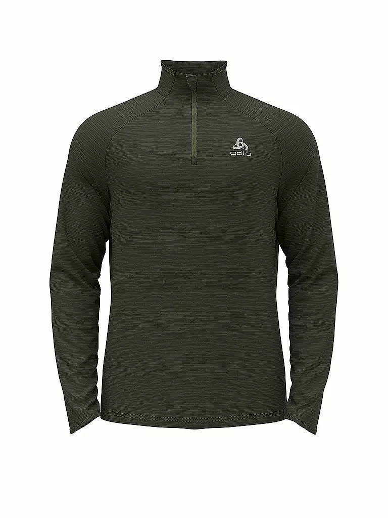 ODLO | Herren Ski Unterzieher Millennium Element 1/2 Zip | olive